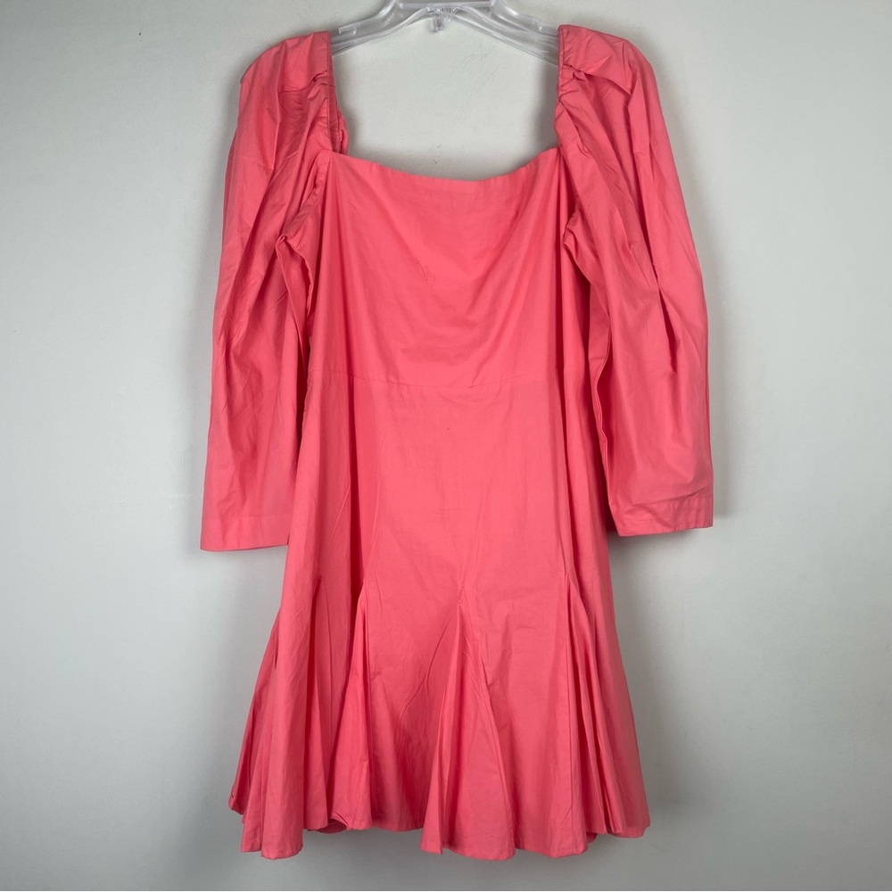 NWT - Mille Resort & Travel Anais Popover Dress in Melon Size Medium - Picture 12 of 17